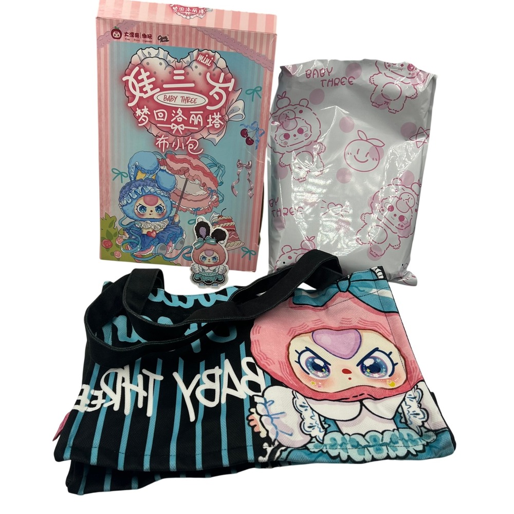Baby Three BB3 Lolita's Dream Mini Mint Frost Cloth Tote Bag Confirmed Blind Box